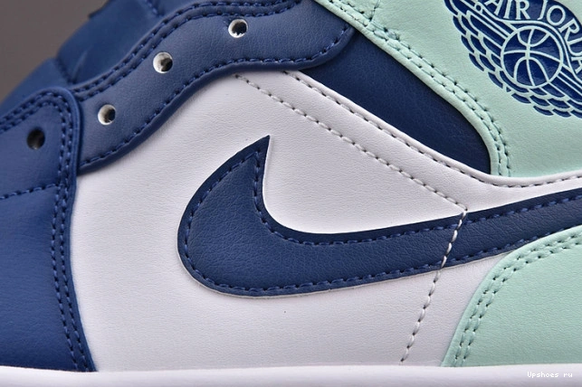 Blue 554725-413 Mid Mint Jordan 1 0920